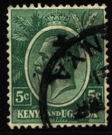 British East Africa (Kenya & Uganda) 1927 Mi 22 King George V - British East Africa
