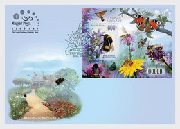 Hungary Ungarn MNH ** 2021  Pollinating Insects FDC - Nuevos