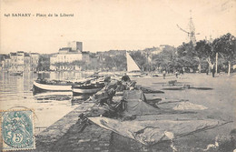 Sanary Sur Mer       83        Place De La Liberté     N° 646  (voir Scan) - Sanary-sur-Mer