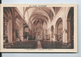 Réalmont  Tarn   Intérieur De L'Eglise - Realmont