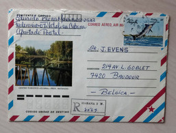 Enveloppe D'un Courrier De 1981 Provenant De Cuba - Storia Postale