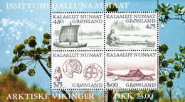 Greenland - 1999 - Arctic Vikings - Mint Souvenir Sheet - Ungebraucht