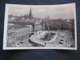 13.2 Wien Parlament + Rathaus Mit Oldtimer 1944 - Ringstrasse