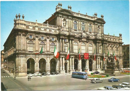 A5949 Torino - Palazzo Carignano E Monumento A Carlo Alberto - Auto Cars Voitures Bus Autobus / Non Viaggiata - Palazzo Carignano