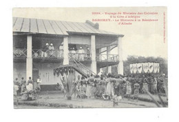 DAHOMEY VOYAGE DU MINISTRE DES COLONIES A LA COTE D AFRIQUE LE MINISTRE A LA RESIDENCE D'ALLADA - Dahomey