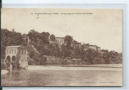 Rabastens  Tarn   Le Barrage Et L'usine électrique - Realmont