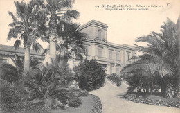 Saint Raphaël         83        Villa La Gabelle De La Famille Galliéni  N° 124  (voir Scan) - Saint-Raphaël