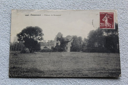 Cpa 1926, Fouesnant, Château De Kernaeret, Finistère 29 - Fouesnant