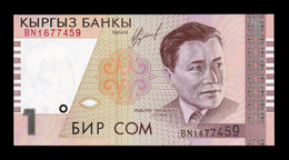 Kirguistan Kyrgyzstan 1 Som 1999 Pick 15 SC UNC - Kirghizistan