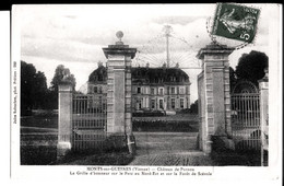 Monts Sur Guesnes. Château De Purnon. Grille D'honneur. De Julia à Melle Gabrielle Vigier à La Chaume, Sables D'Olonne. - Monts Sur Guesnes