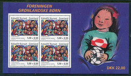 GREENLAND 2004 Society Of Greenlandic Children Block  MNH / **.  Michel Block 30 - Nuevos