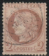 France   .   Y&T    .    51    .    O    .   Oblitéré    .    /    .   Cancelled - 1871-1875 Ceres