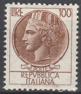 Italy   .   Y&T    .    729    .    *   .  Neuf  Avec Charnière   .    /    .  Mint-hinged - 1946-60: Mint/hinged