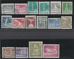 Berlin     .    Michel     .   140/154       .    O       .   Gebraucht     .    /    .   Cancelled - Used Stamps