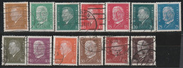 Deutsches Reich     .    Michel     .   410/422       .    O Und *       .   Gebraucht   Und Ungebraucht - Used Stamps