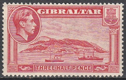 Gibraltar    .    SG      .   123  Perf. 14    .    *     .     Mint-hinged  .    /   .  Neuf Avec Gomme - Gibilterra