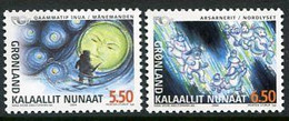 GREENLAND 2004 Nordic Myths  MNH / **.  Michel 414-15 - Unused Stamps