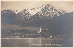 4359) BAD WIESSEE - ABWINKL Mit Kampen - KIRCHE U. Häuser ALT !! 1927 - Bad Wiessee