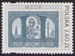 POLAND 2003 Mi 4090 Polonica Cycle - Polish Culture Nobel Prize Laureates, Poste Vaticane / Specimen MNH** - Plaatfouten & Curiosa