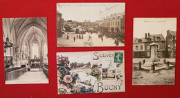 4 Cartes -  Buchy    - Seine Maritime -( 76) - Buchy