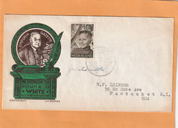 Netherlands 1949 Cover Mailed To USA Nice Usage - Other & Unclassified