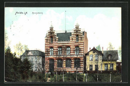 AK Heide I. H., Blick Die Reichsbank In Der Marktstrasse - Heide