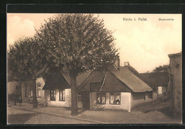 AK Heide I. Holst., Bäume An Der Strasse Westerweide - Heide