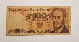 Billet 100 Zlotych- NARODOWY BANK POLSKI- 1979 ** P# 143 -Pologne - Pologne