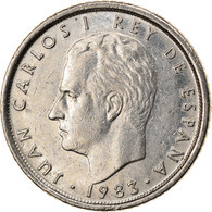 Monnaie, Espagne, Juan Carlos I, 10 Pesetas, 1983, Madrid, TTB+, Copper-nickel - 10 Pesetas
