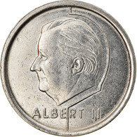 Monnaie, Belgique, Albert II, Franc, 1996, SUP, Nickel Plated Iron, KM:188 - 1 Franc