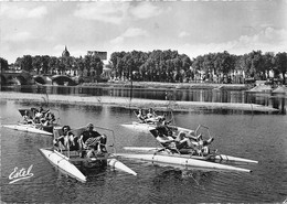 45-BEAUGENCY- LA PLAGE , LES PEDALOS - Beaugency