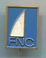 Sailing / Nautical FNC, Vintage Pin, Badge, Abzeichen - Voile