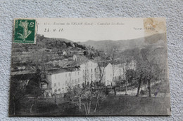 Cpa 1912, Cauvalat Les Bains, Environs Du Vigan, Gard 30 - Other Municipalities
