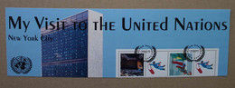 UN-NY01 : Nations Unies (N-Y), My Visit To The United Nations (New-York City) - Used Stamps