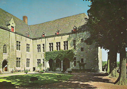 FORTIFIED CASTLE, COURTYARD, ECAUSSINNES-LALAING, BELGIUM. UNUSED POSTCARD As4 - Ecaussinnes