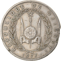 Monnaie, Djibouti, 50 Francs, 1977, Paris, B+, Copper-nickel, KM:25 - Dschibuti