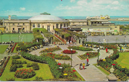 WINTER GARDENS, WESTON-SUPER-MARE, SOMERSET, ENGLAND.  USED POSTCARD As6 - Weston-Super-Mare