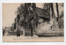 - CPA FONCQUEVILLERS (62) - Aspect Du Village Après Le Bombardement - Edition Richard 448 - - Other & Unclassified