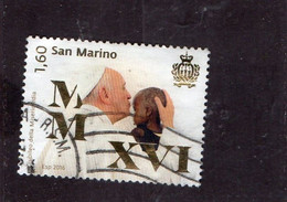 2016 San Marino - Giubileo Della Misericordia - Gebruikt