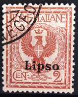 ITALIE Egée. Lipso                       N° 1                        OBLITERE - Ägäis (Lipso)