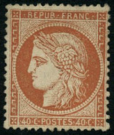 * N°38 40c Orange - TB - 1870 Siege Of Paris