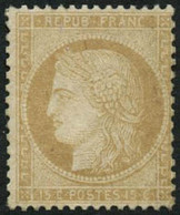 ** N°59 15c Bistre - TB - 1871-1875 Ceres