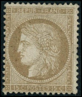 ** N°59 15c Bistre, Signé Brun - TB - 1871-1875 Ceres