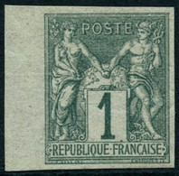 ** N°61a 1c Vert ND - TB - 1876-1878 Sage (Type I)