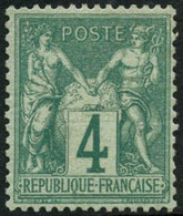 ** N°63 4c Vert - TB - 1876-1878 Sage (Type I)