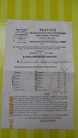 PITHIVIERS ( Loiret ) 1852 / AVERTISSEMENT GRATIS Du Dr Des Contributions Directes ... - Décrets & Lois