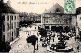 RAON L' ETAPE  -  L' Emeute Du 28 Juillet 1907 - Raon L'Etape