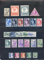 TIMBRES MONACO REF060521LI, Timbres Année 1946 Complète, Charnière - Otros & Sin Clasificación