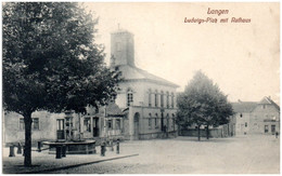 LANGEN - Ludwigs-Platz Mit Rathaus - Langen