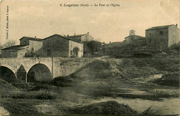 Logrian * Vue Sur Le Pont Et L'église - Other & Unclassified